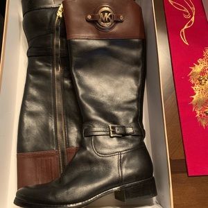 Black/Mocha Michael Kors boots